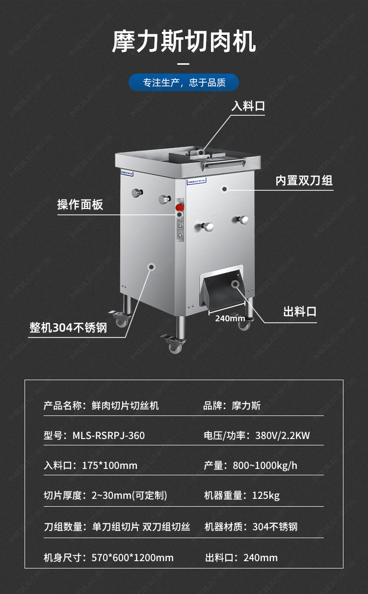 开一个肉类加工厂，肉类加工设备怎么选择